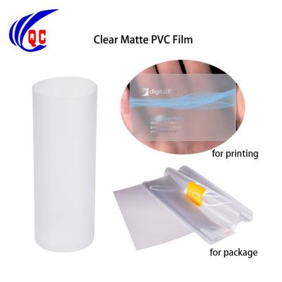 Clear Matte Rigid PVC Film Roll