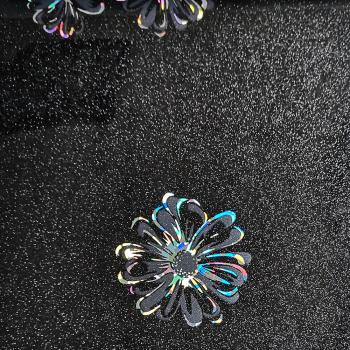 Printing+lazer Carving PVC Decorative Film for Furniture