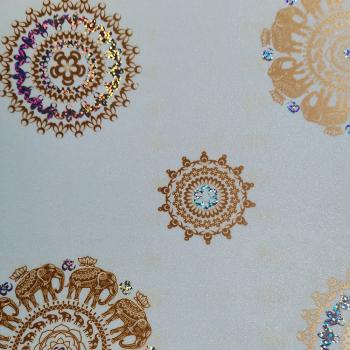  Decorative Materials Rigid Printing+lazer Carving PVC Film Foil Furniture